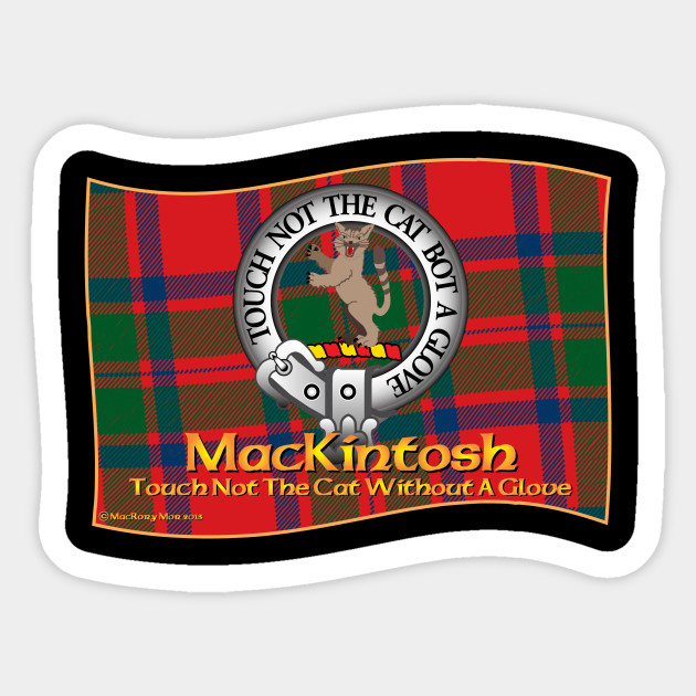 Mackintosh Clan Mackintosh Surname Sticker Teepublic