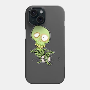 skull soccer Phone Case