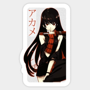 Leone from Akame Ga Kill Glossy Sticker Anime Appliances, Walls, Windows!