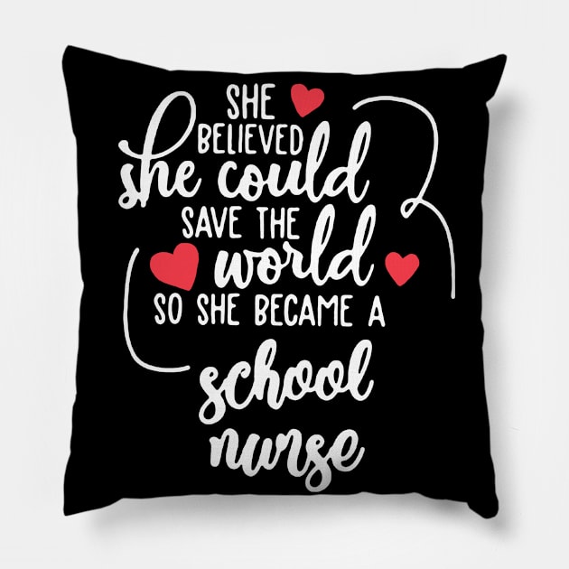 School Nurse Pillow by janetradioactive