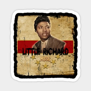 The Little Richard - Art Drawing Magnet