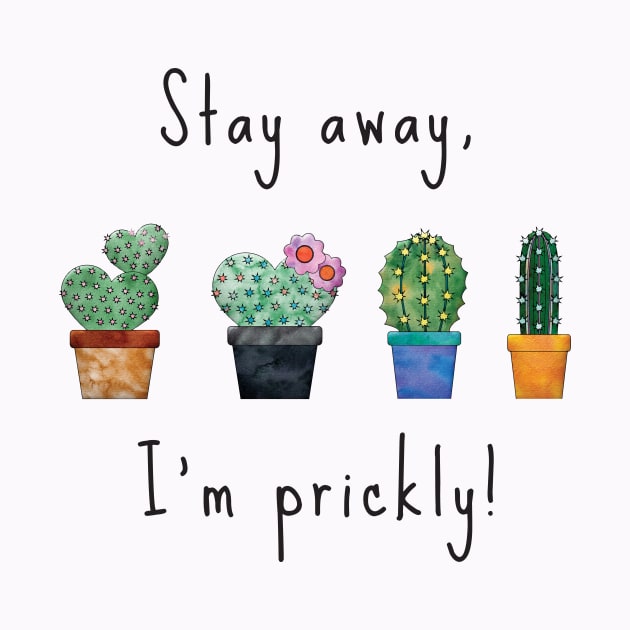 Stay away, im prickly! by Almytee