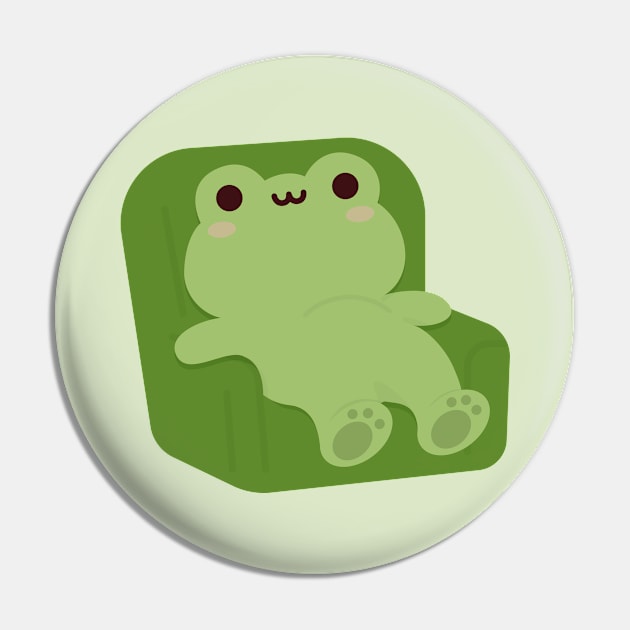 Frog Pin by theladyernestember