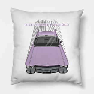 Cadillac Eldorado Biarritz Convertible 1959 - Pink Purple Pillow