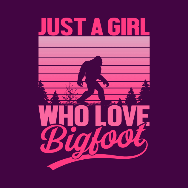 Bigfoot Lover Girl by thechicgeek