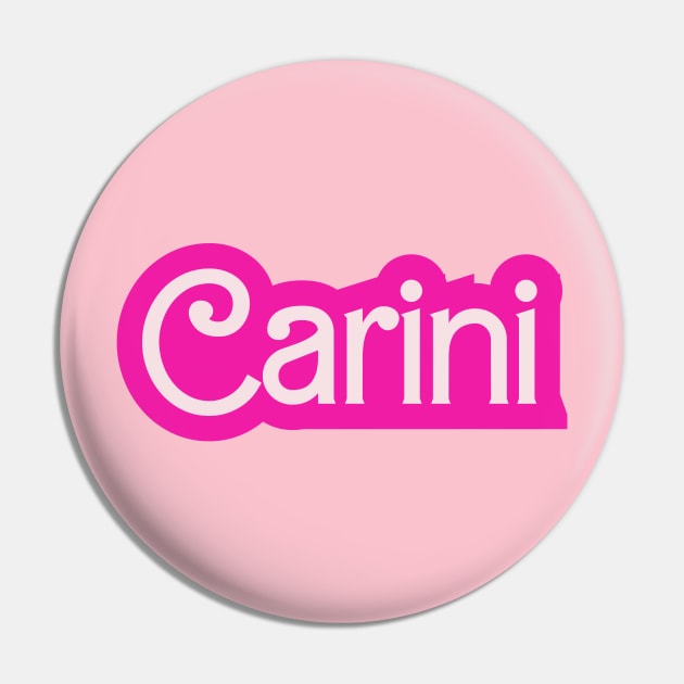 Phish Carini Barbie Hot Pink Baby Doll Pin by GypsyBluegrassDesigns