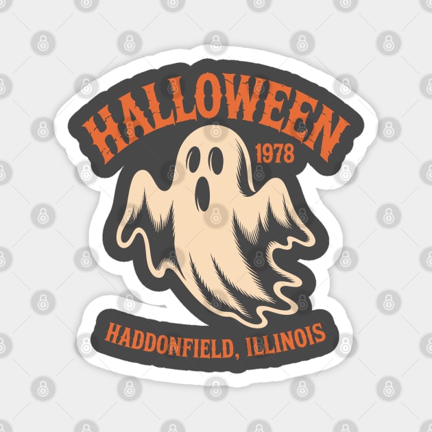 Halloween 1978 Holiday Spooky Haddonfield Magnet by JessArty