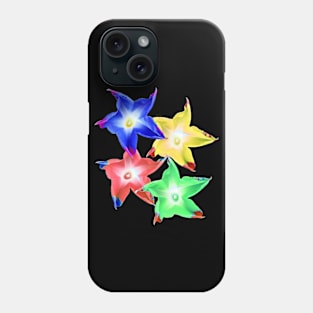 colorful blooming flowers, blossom, nature, floral Phone Case