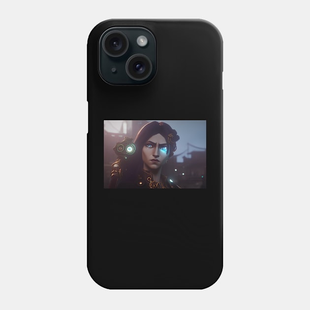 Female Game Character Phone Case by Mind Tribe