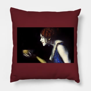 Circe - Franz von Stuck Pillow