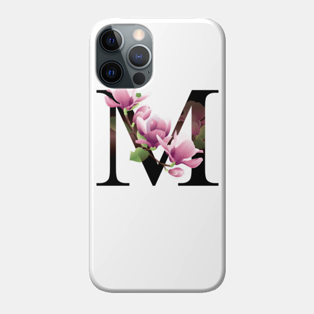 Letter M - Letter M - Phone Case