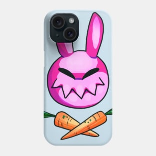 Crazy Rabbit Skull parody Phone Case