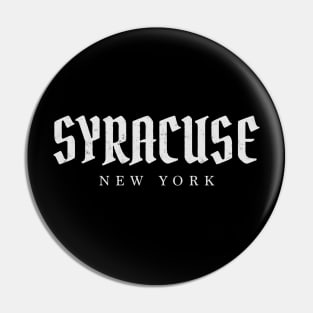 Syracuse Pin