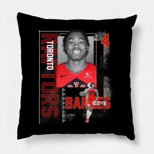 Toronto Raptors Scottie Barnes 4 Pillow