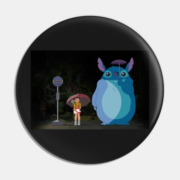 My Neighbor Stitch Pin by Cowdreybunga