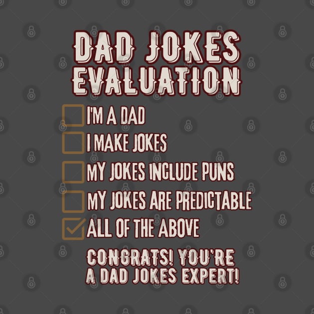Dad Jokes Evaluation - Funny Father's Day by SEIKA by FP