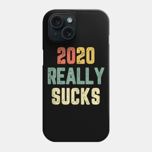 2020 Sucks Shirt Funny Retro Vintage Tank Top Phone Case