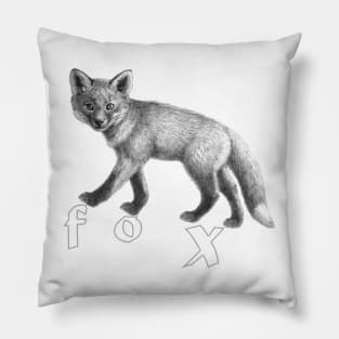 Fox cub G21-024 Pillow