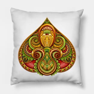 Decorative Pike, Ethnic Design Element Pillow