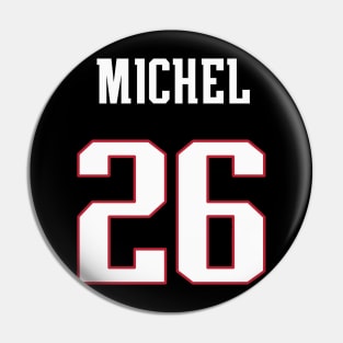 Sony Michel Patriots Pin