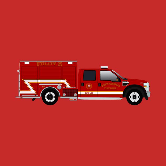 West Harrison Fire Department Utility 25 by BassFishin