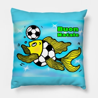 Football-Fish buon natale Pillow