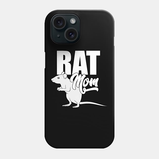 Rat - Rat Mom Phone Case by Kudostees