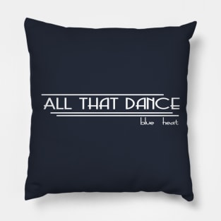 ATD Blue Heat lines (white) Pillow