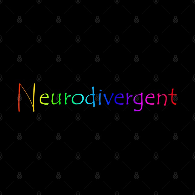 Rainbow Neurodivergent by Curse Me Not