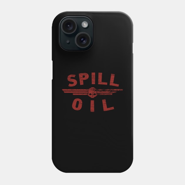 Spill Oil Phone Case by TOMZ