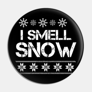 I smell snow - winter holidays Pin