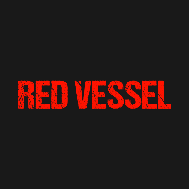 Red vessel band shirt by SAENZCREATIVECO