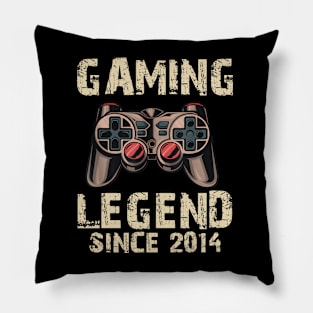 Gaming Legend 2014 Gamer Boys 7th Birthday Video Games 7 Boy Pillow