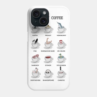 Literary coffee Phone Case