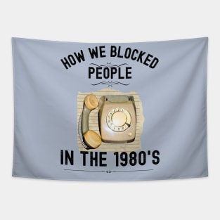 How we Blocked People in the 1980s Tapestry