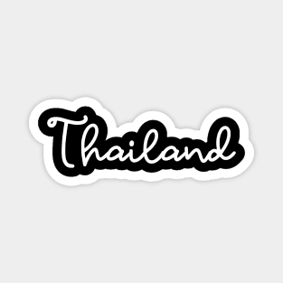 Thailand - white Magnet