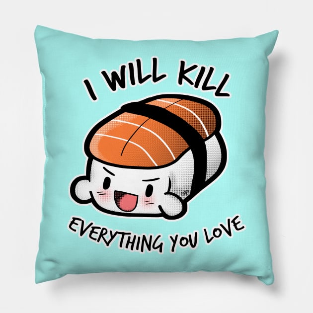 The cute Sushi Pillow by EnaGrapher