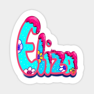 Eliza graffit name Magnet