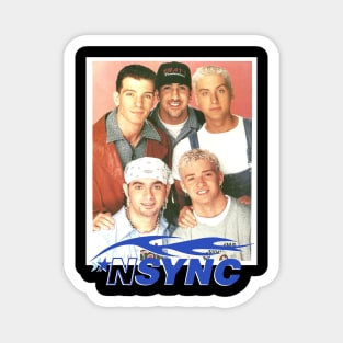 Nsync Vintage Style Magnet