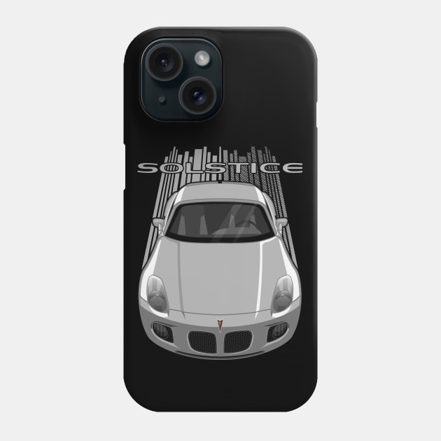 Pontiac Solstice GXP Coupe - Silver Phone Case by V8social