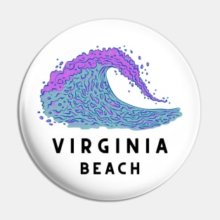 Virginia Beach - Wave Pin