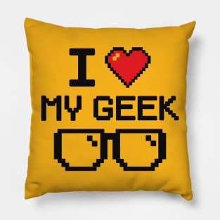 Geek love Pillow