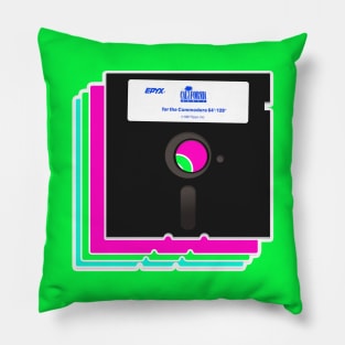 California Games - Floppy Disk Pillow