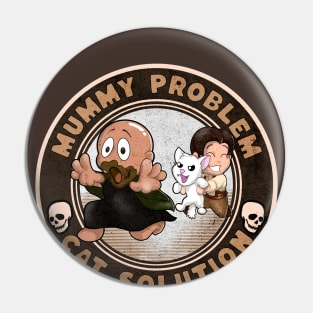 Chasing a Mummy Pin