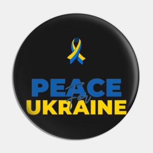 Peace for Ukraine - International day of Peace Pin