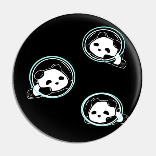 Space Pandas Pin