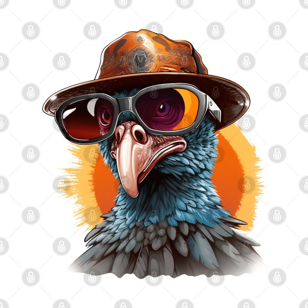 Cartoon Thanksgiving Turkey #13 by Chromatic Fusion Studio