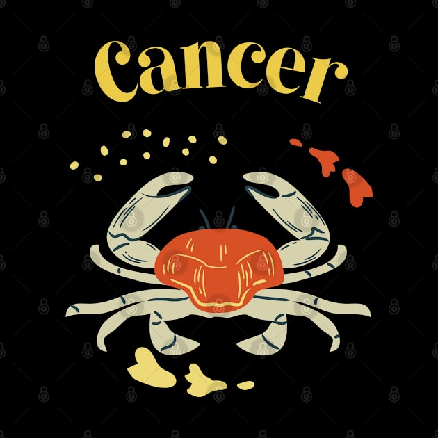 Cancer Star Sign Zodiac by Elysian Alcove