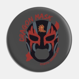 Dragon Mask Pin