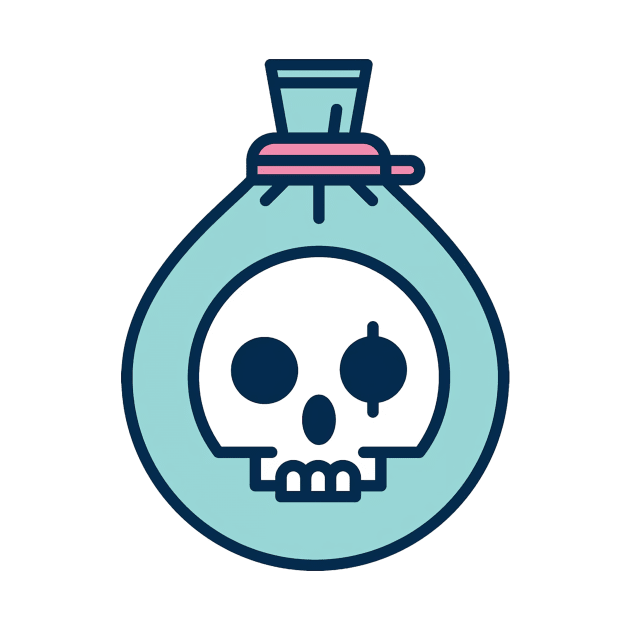 skull blue by skulls_4j